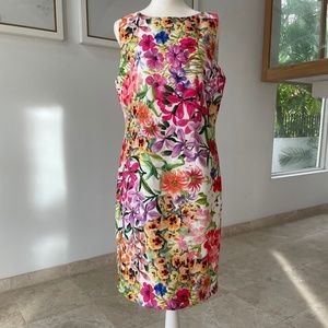 Chetta B Flower Summer Dress